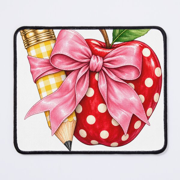 Item preview, Preppy Teacher Apple Pencil Coquette Back To School Design designed and sold by VGAfanatic.