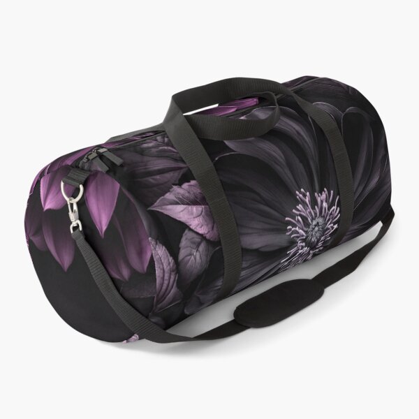 Item preview, Nocturnal Botanica Moody Baroque Flowers Purple designed and sold by artsandsoul.