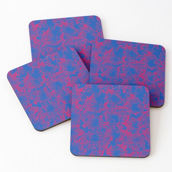 Item preview, Modern Distressed Python Print Pattern | Blue & Pink designed and sold by Frohyou.