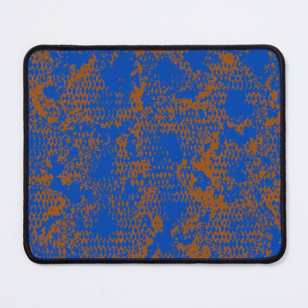 Item preview, Modern Distressed Python Print Pattern | Blue & Brown designed and sold by Frohyou.
