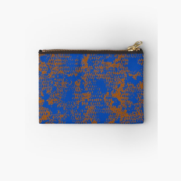 Item preview, Modern Distressed Python Print Pattern | Blue & Brown designed and sold by Frohyou.
