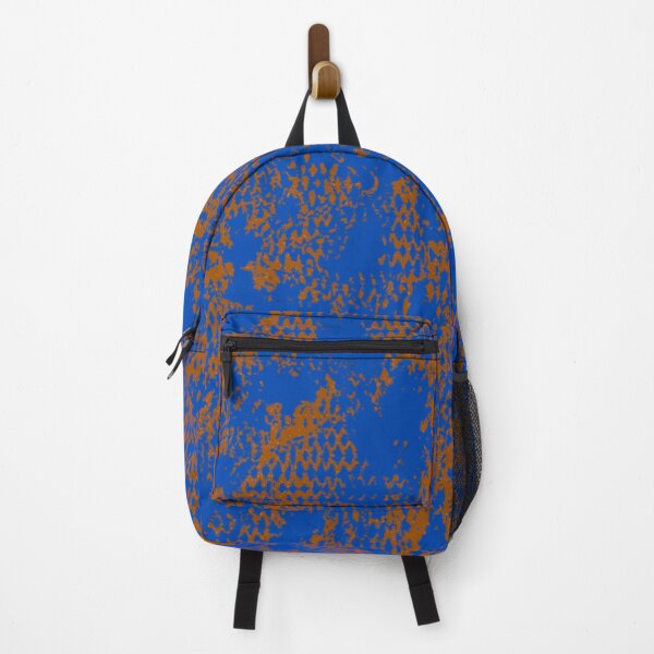 Item preview, Modern Distressed Python Print Pattern | Blue & Brown designed and sold by Frohyou.