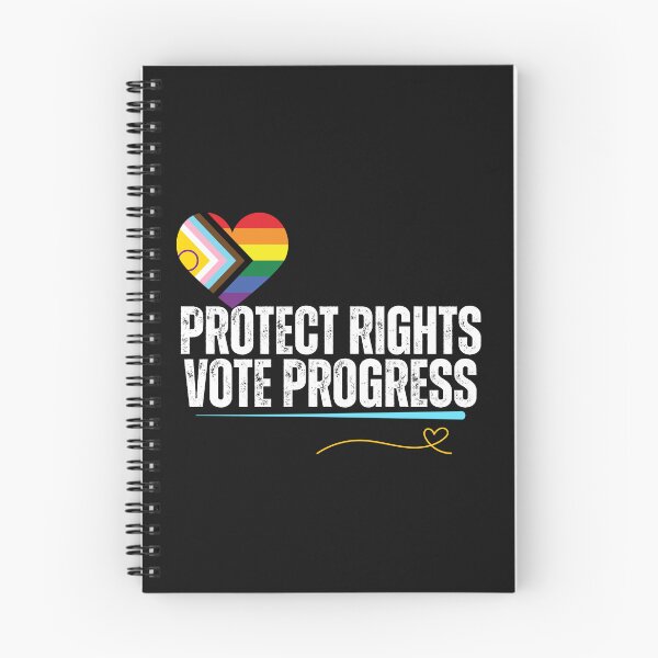 Item preview, Protect Rights, Vote Progress | Pro-Democracy Political Design designed and sold by EarthArtDesigns.