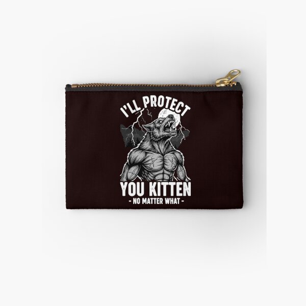 Item preview, I'll Protect You Kitten - No Matter What - Werewolf Fantasy Partner Protector designed and sold by PopStars1993.