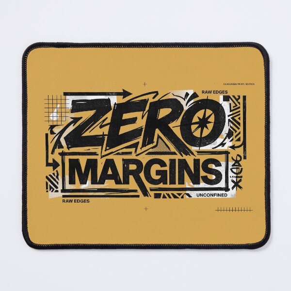 Item preview, Zero Margins Urban Streetwear Graffiti Typography designed and sold by KiwiRider.