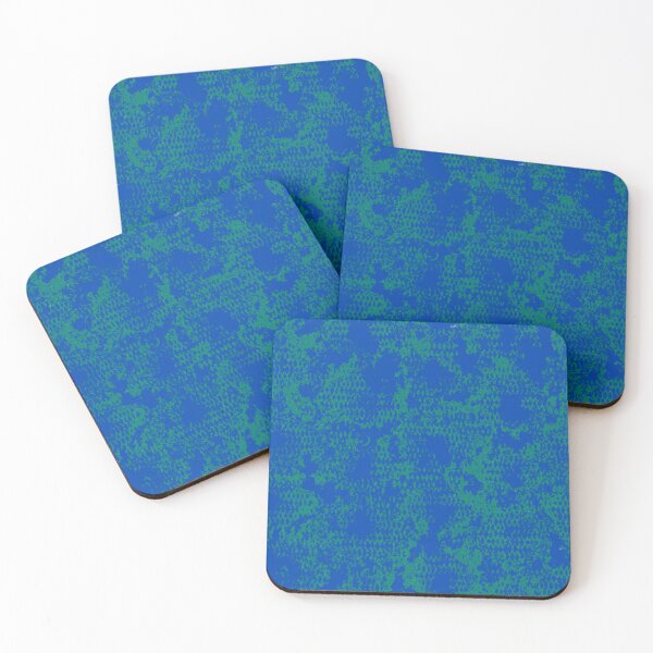 Item preview, Modern Distressed Python Print Pattern | Blue & Teal designed and sold by Frohyou.