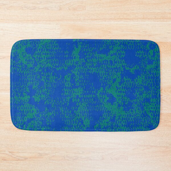 Item preview, Modern Distressed Python Print Pattern | Blue & Teal designed and sold by Frohyou.