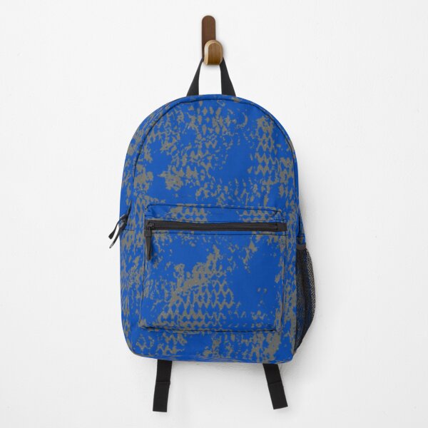 Item preview, Modern Distressed Python Print Pattern | Blue & Gray designed and sold by Frohyou.
