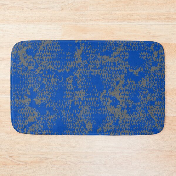 Item preview, Modern Distressed Python Print Pattern | Blue & Gray designed and sold by Frohyou.