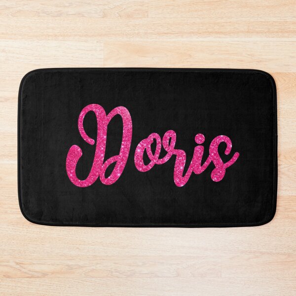 Item preview, Doris Hot Pink Sparkly Personalised Name Design designed and sold by CamilasPrints.