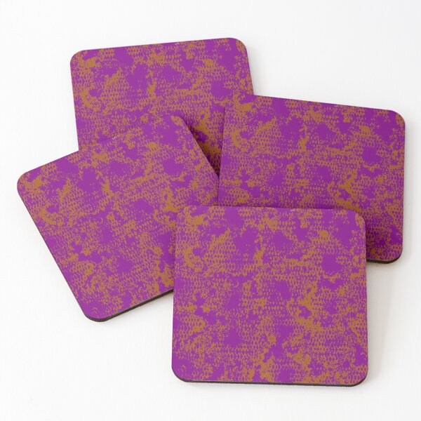 Item preview, Modern Distressed Python Print Pattern | Purple & Brown designed and sold by Frohyou.