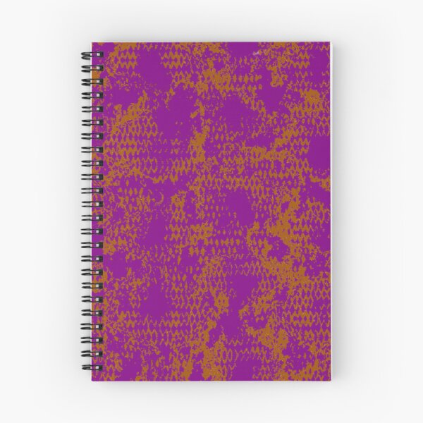 Item preview, Modern Distressed Python Print Pattern | Purple & Brown designed and sold by Frohyou.