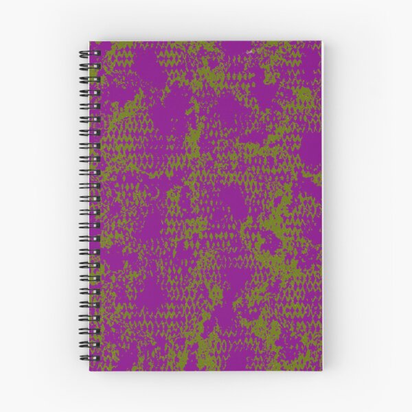 Item preview, Modern Distressed Python Print Pattern | Purple & Chartreuse designed and sold by Frohyou.