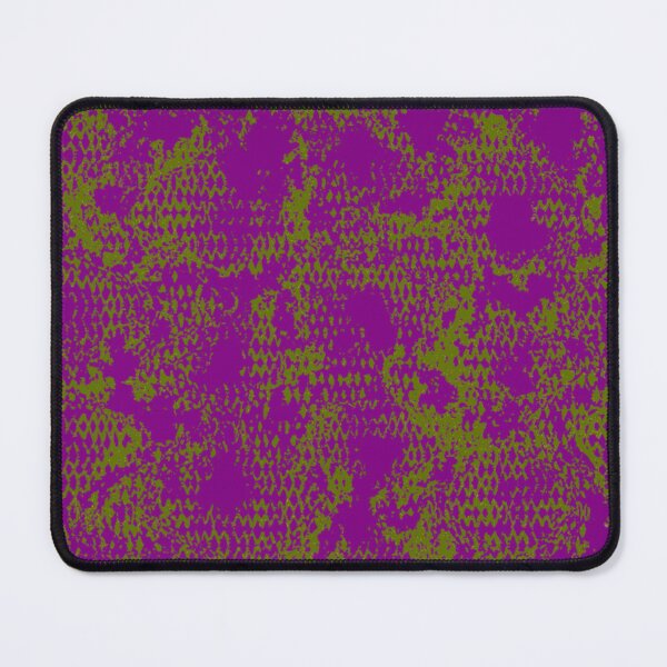 Item preview, Modern Distressed Python Print Pattern | Purple & Chartreuse designed and sold by Frohyou.