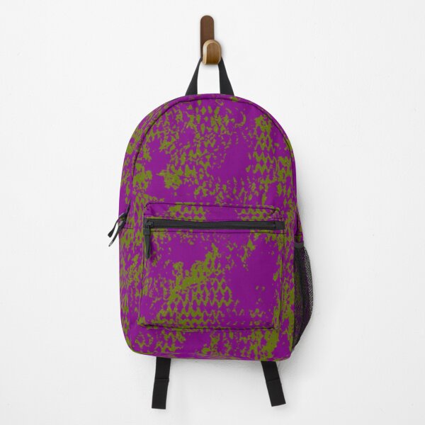Item preview, Modern Distressed Python Print Pattern | Purple & Chartreuse designed and sold by Frohyou.