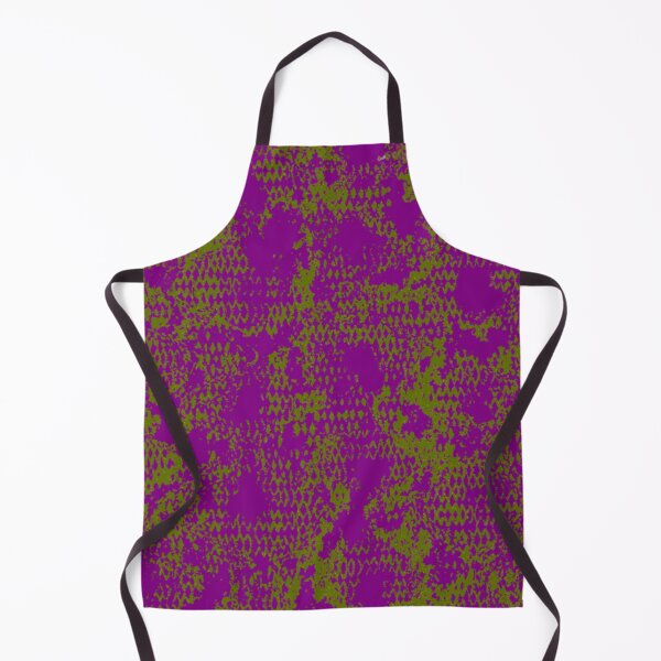 Item preview, Modern Distressed Python Print Pattern | Purple & Chartreuse designed and sold by Frohyou.