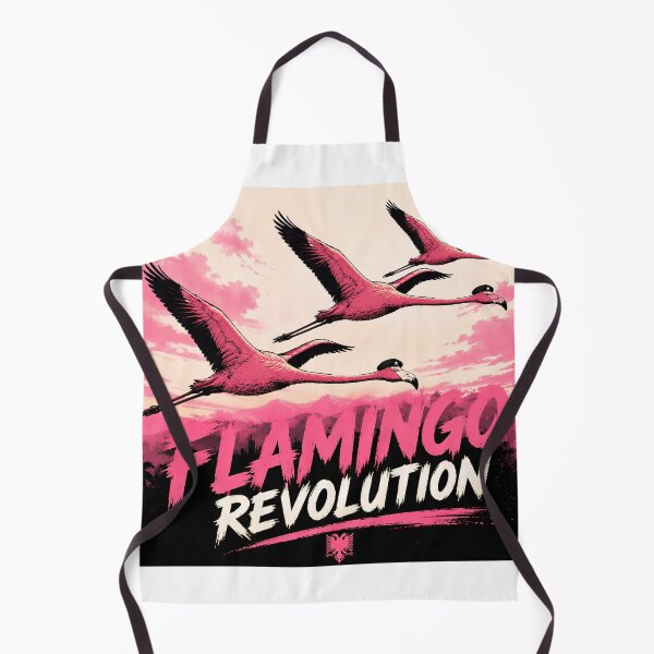 Item preview, Albania Flamingo Revolution Tropical designed and sold by CTStylesIt.