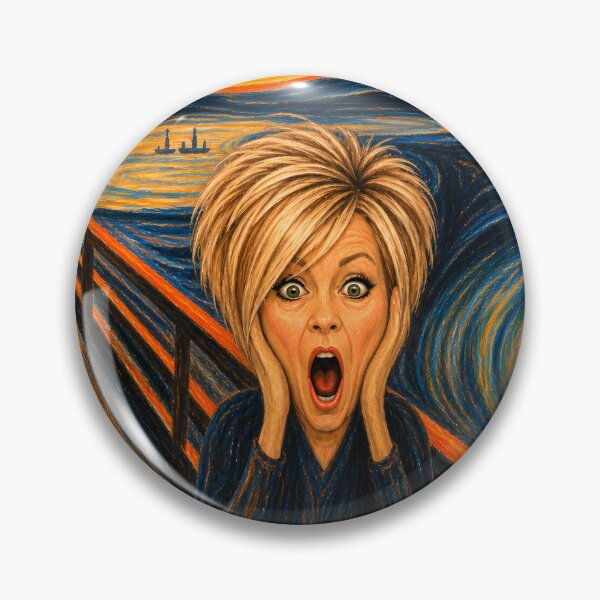 Item preview, The Scream (Karen Edition) designed and sold by TheVibeBottle.