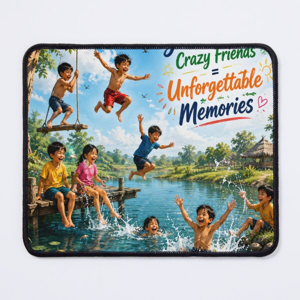 Item preview, Friends by the river side designed and sold by urbanshop7.