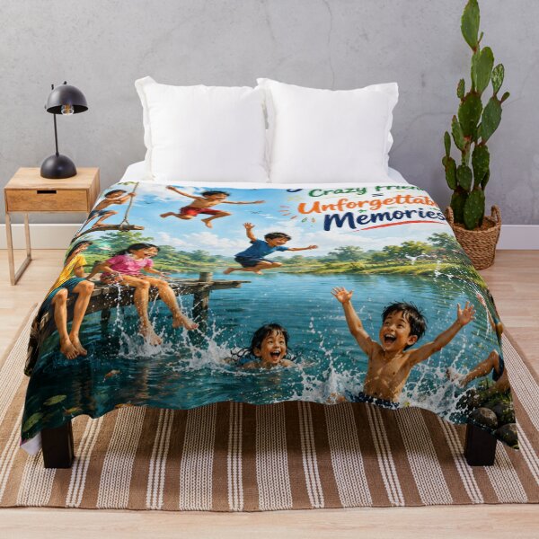 Item preview, Friends by the river side designed and sold by urbanshop7.
