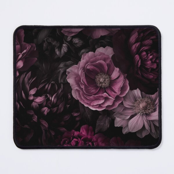 Item preview, Moody Mauve Opulent Baroque Night Garden designed and sold by artsandsoul.