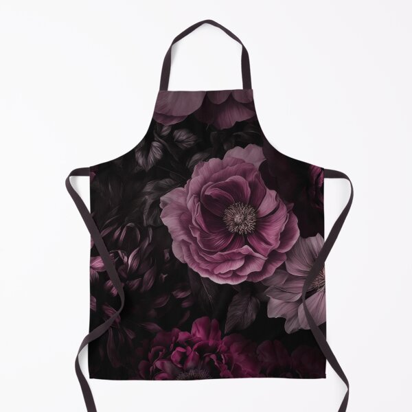 Item preview, Moody Mauve Opulent Baroque Night Garden designed and sold by artsandsoul.