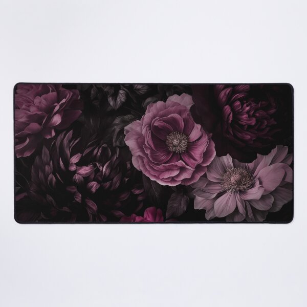Item preview, Moody Mauve Opulent Baroque Night Garden designed and sold by artsandsoul.