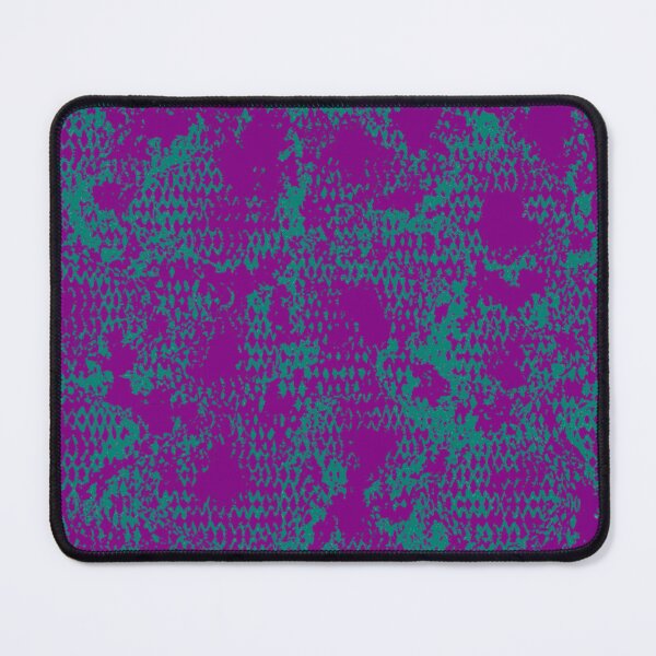 Item preview, Modern Distressed Python Print Pattern | Purple & Teal designed and sold by Frohyou.