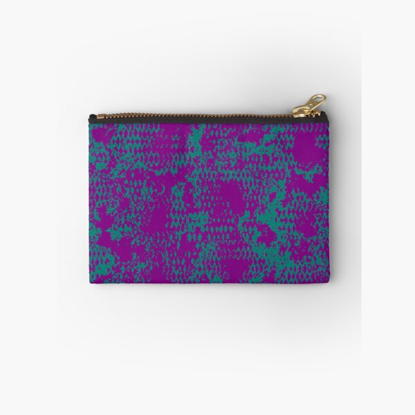 Item preview, Modern Distressed Python Print Pattern | Purple & Teal designed and sold by Frohyou.