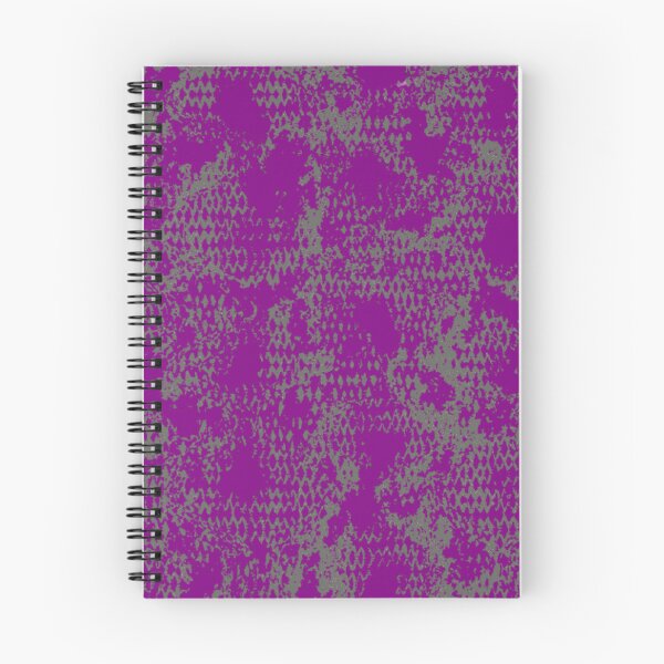 Item preview, Modern Distressed Python Print Pattern | Purple & Gray designed and sold by Frohyou.