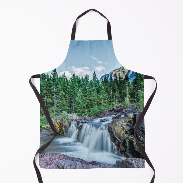 Artikelvorschau, Red Rocks Falls, Glacier-Nationalpark entworfen und verkauft von Kay Brewer.