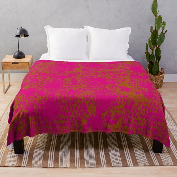 Item preview, Modern Distressed Python Print Pattern | Pink & Brown designed and sold by Frohyou.