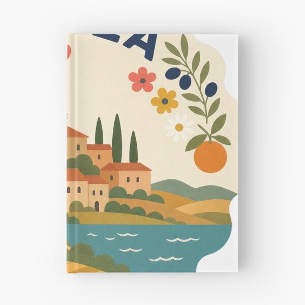 Item preview, Pienza Italy Travel Souvenir Modern Folk Art designed and sold by VisualArtsOasis.