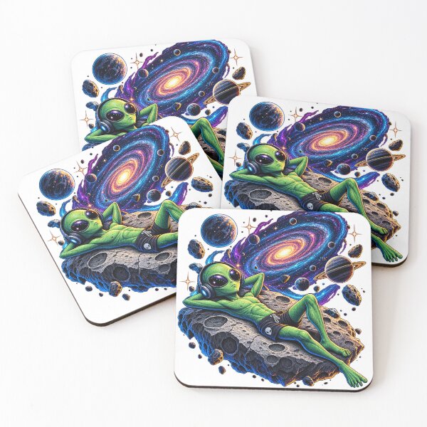 Item preview, Relaxed Alien Cosmic Streetwear designed and sold by VYBORA Studio.