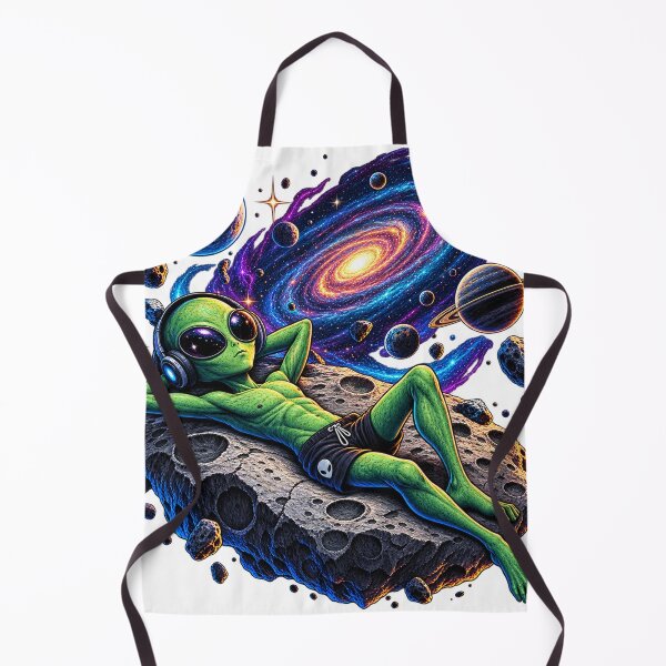 Item preview, Relaxed Alien Cosmic Streetwear designed and sold by VYBORA Studio.
