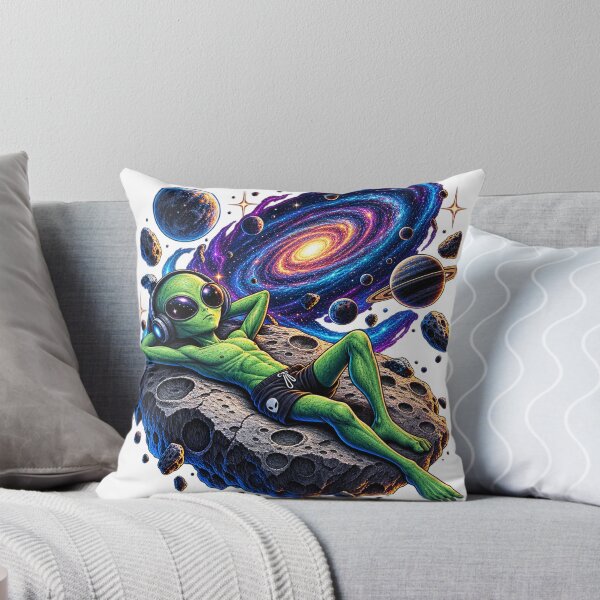 Item preview, Relaxed Alien Cosmic Streetwear designed and sold by VYBORA Studio.
