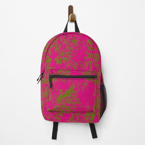 Item preview, Modern Distressed Python Print Pattern | Pink & Chartreuse designed and sold by Frohyou.