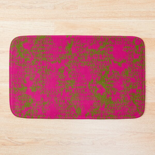 Item preview, Modern Distressed Python Print Pattern | Pink & Chartreuse designed and sold by Frohyou.