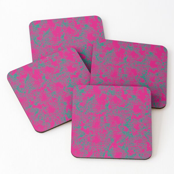 Item preview, Modern Distressed Python Print Pattern | Pink & Teal designed and sold by Frohyou.