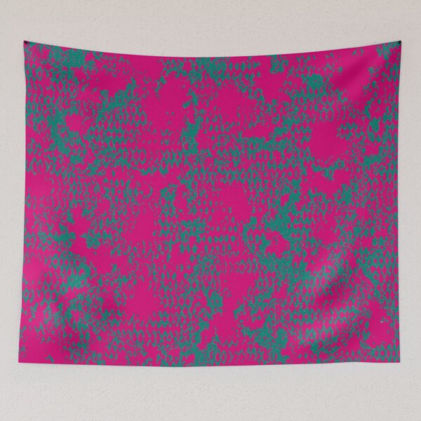 Item preview, Modern Distressed Python Print Pattern | Pink & Teal designed and sold by Frohyou.