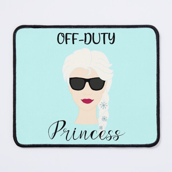 Item preview, Off-Duty Princess - Snow Queen designed and sold by hotchkiss2earth.