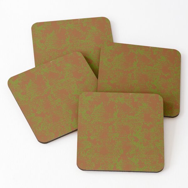 Item preview, Modern Distressed Python Print Pattern | Brown & Chartreuse designed and sold by Frohyou.