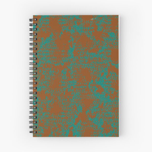 Item preview, Modern Distressed Python Print Pattern | Brown & Teal designed and sold by Frohyou.
