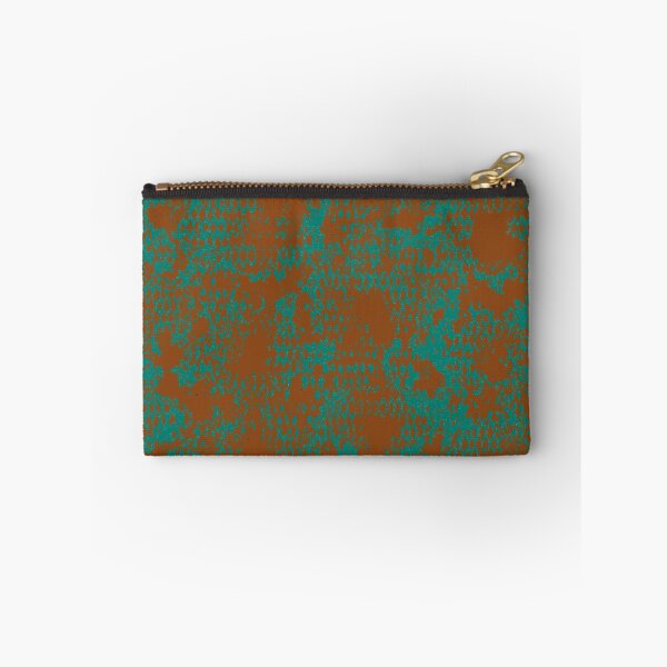 Item preview, Modern Distressed Python Print Pattern | Brown & Teal designed and sold by Frohyou.