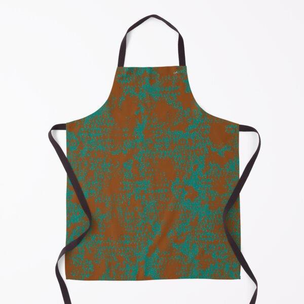 Item preview, Modern Distressed Python Print Pattern | Brown & Teal designed and sold by Frohyou.