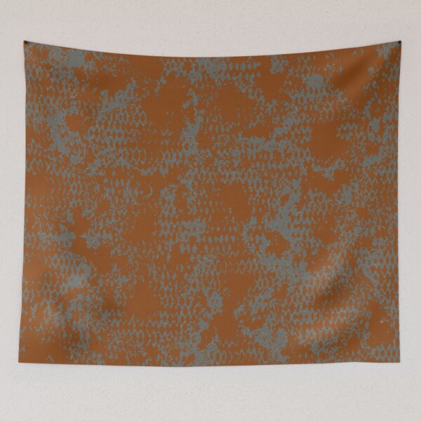 Item preview, Modern Distressed Python Print Pattern | Brown & Gray designed and sold by Frohyou.