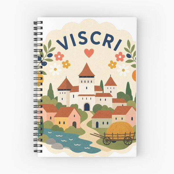 Item preview, Viscri Romania Travel Souvenir Modern Folk Art designed and sold by VisualArtsOasis.