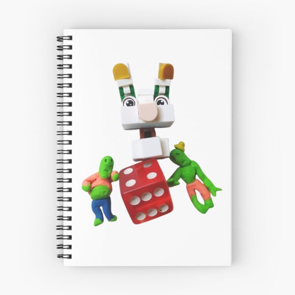 Item preview, Brick rabbit on the cube designed and sold by Natascha-Prints.