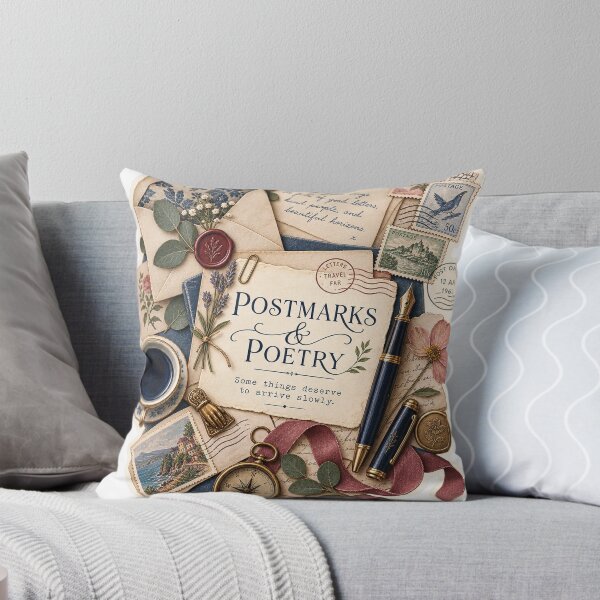Item preview, Postmarks & Poetry – Some Things Deserve to Arrive Slowly designed and sold by Odd Hours Studio.