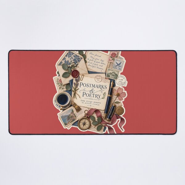 Item preview, Postmarks & Poetry – Some Things Deserve to Arrive Slowly designed and sold by Odd Hours Studio.